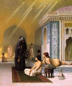 unknow artist Arab or Arabic people and life. Orientalism oil paintings  472